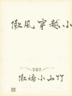 傲风穿越小说吧