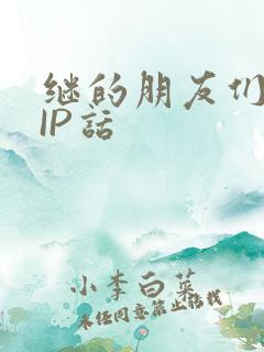 继的朋友们SVIP话