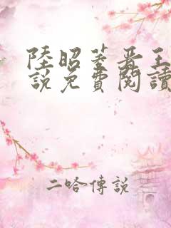 陆昭菱晋王的小说免费阅读