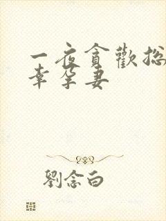 一夜贪欢总裁的幸孕妻