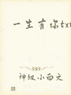 一生有你txt