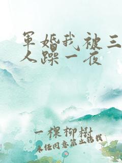 军婚我被三个男人躁一夜