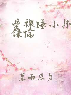 爱裸睡小丹乱目录伦