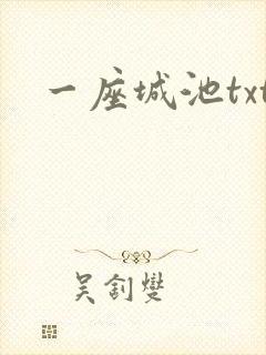 一座城池txt