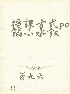 授课方式po肉馅小水饺