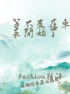 等不及在车里就来开始了