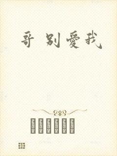 哥 别爱我