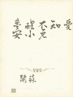 梦醒不知爱欢凉安小免
