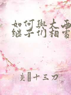 如何与大两岁的继子们相处PO