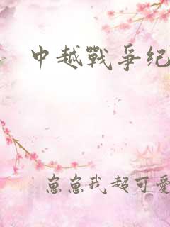 中越战争纪实录