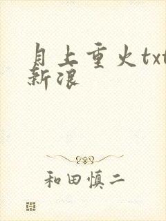 月上重火txt新浪