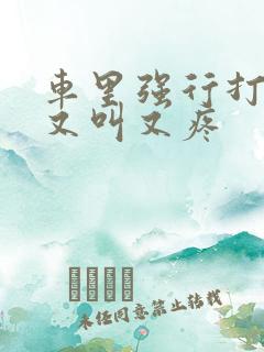 车里强行打扑克又叫又疼