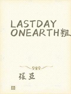 LASTDAYONEARTH粗暴