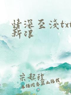 情深至浅txt新浪