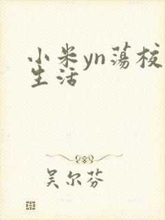 小米yn荡校园生活