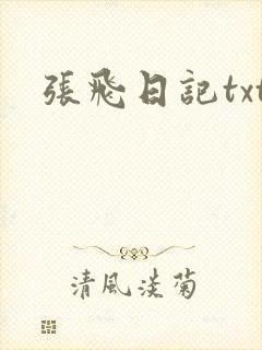 张飞日记txt