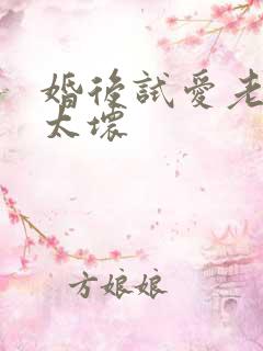 婚后试爱老公别太坏