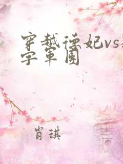 穿越德妃vs数字军团