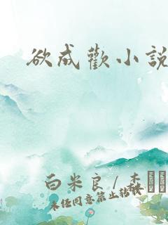 欲成欢小说