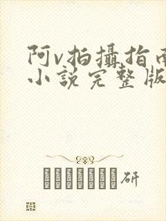 阿v拍摄指南说小说完整版