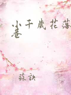 小千岁花落乌衣巷