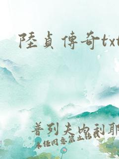 陆贞传奇txt