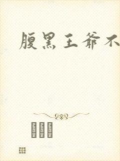 腹黑王爷不良妻