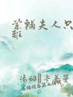 首辅夫人只想和离