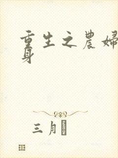 重生之农妇大翻身