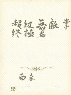 超级无敌掌门人终极篇