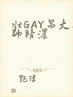 壮GAY吊大人帅精浓