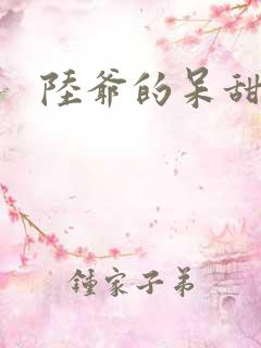 陆爷的呆甜萌妻