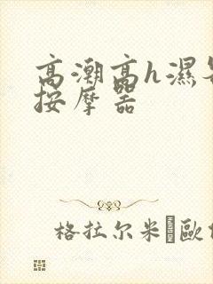 高潮高h湿各种按摩器