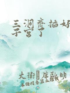 三洞齐插好深到子宫了