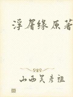 浮屠缘原著小说