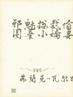 邪魅总裁偷心计圈养小娇妻