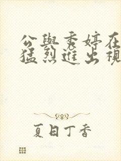 公与秀婷在厨房猛烈进出视频