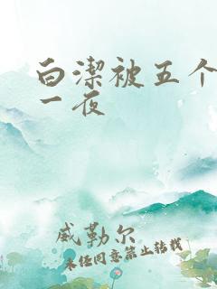 白洁被五个人玩一夜