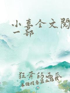 小喜全文阅读第一部