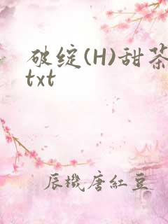 破绽(H)甜茶txt