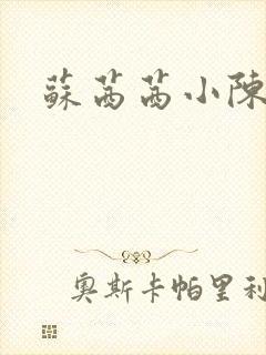 苏茜茜小陈叔叔