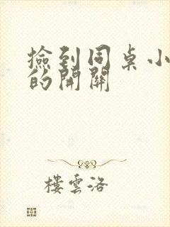 捡到同桌小玩具的开关