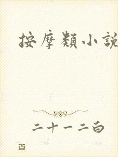 按摩类小说