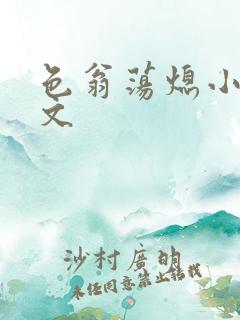 色翁荡熄小说全文