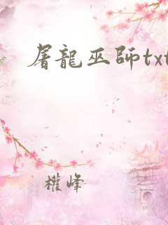 屠龙巫师txt