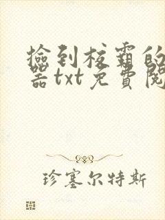 捡到校霸的遥控器txt免费阅读