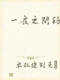 一夜之间的天才
