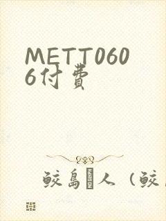 METT0606付费