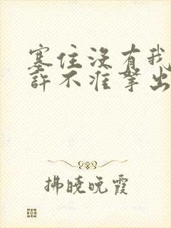 塞住没有我的允许不准拿出来