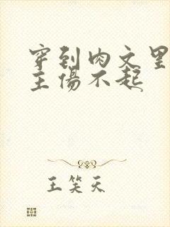 穿到肉文里的女主伤不起